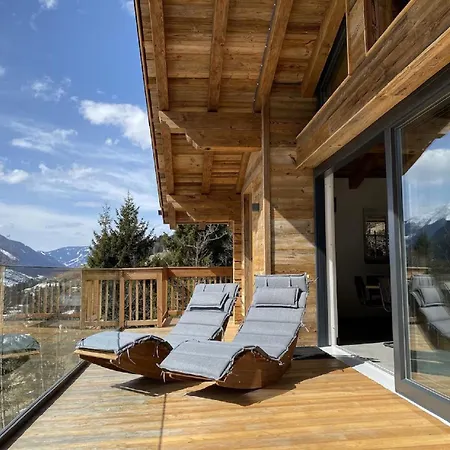 Stunning Contemporary Austrian Chalet Superb Views